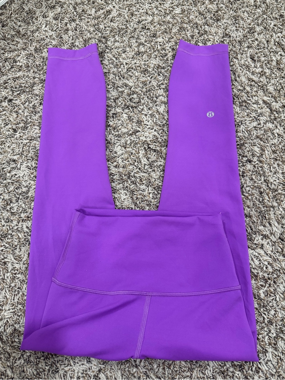 lululemon athletica Bright Purple High-Waist Leggings